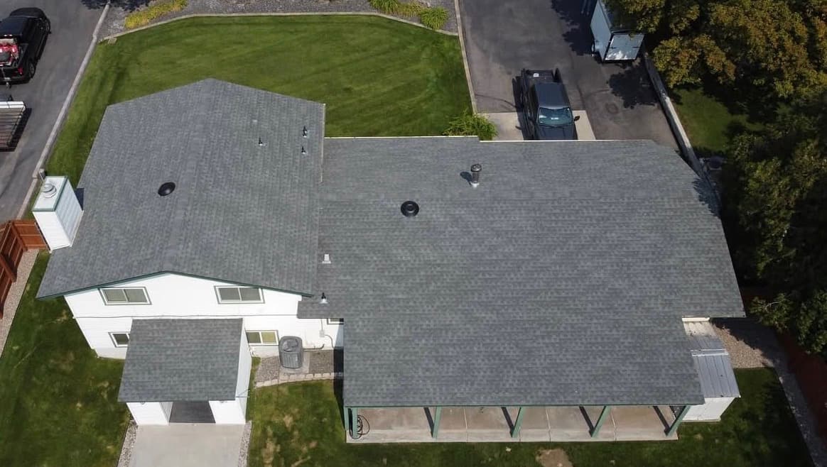 Gray Shingle Roof Replacement