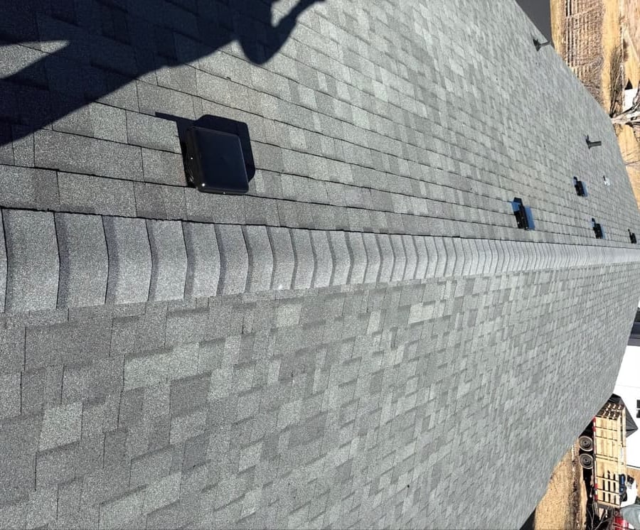 Ridge Cap Installation Detail