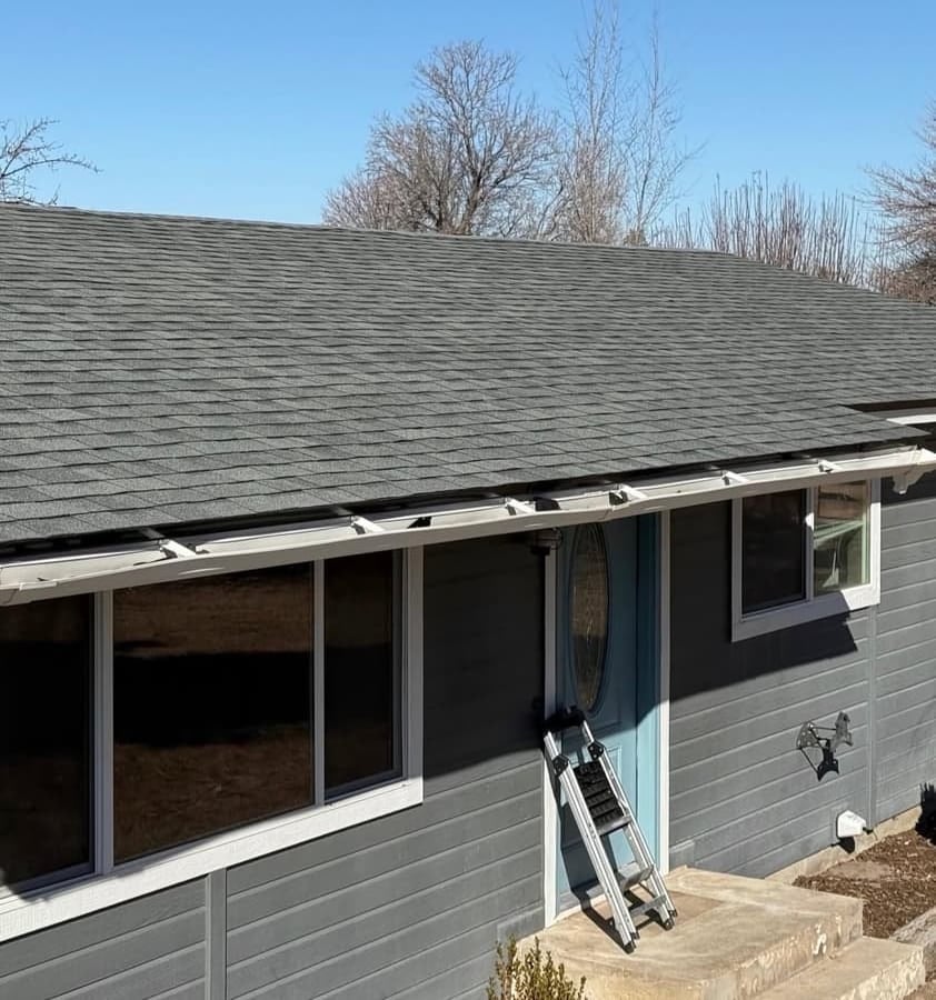 Modern Ranch Roof Installation