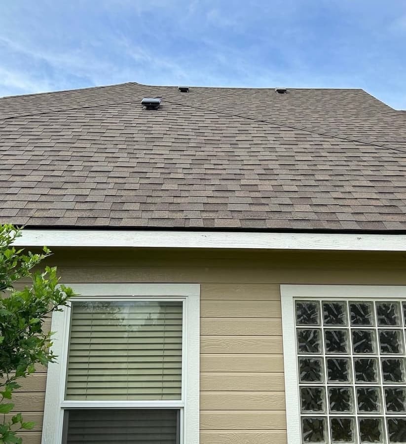 Brown Residential Roof