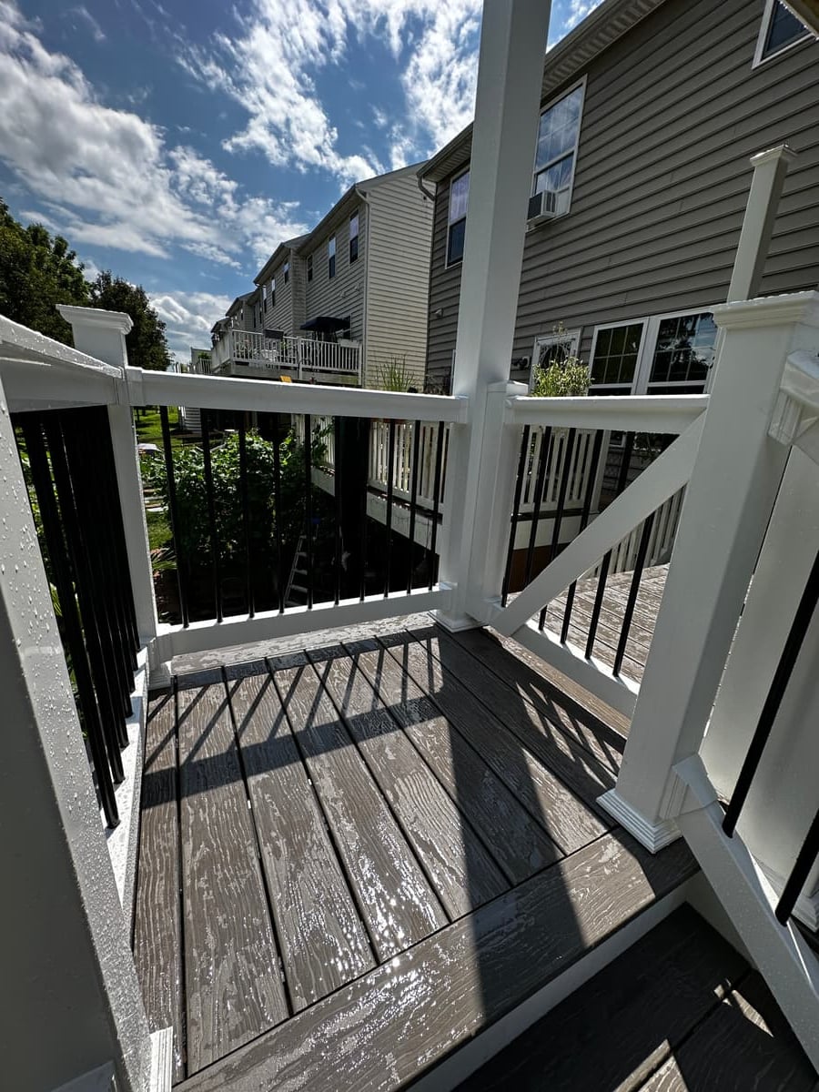 Premium Deck Details - CoriaCo Home Remodeling featured project in Oxford, PA