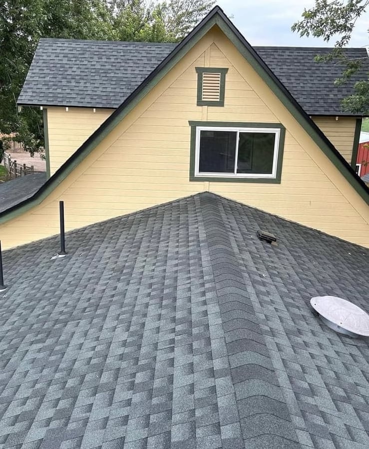 Gable Peak Roof Installation